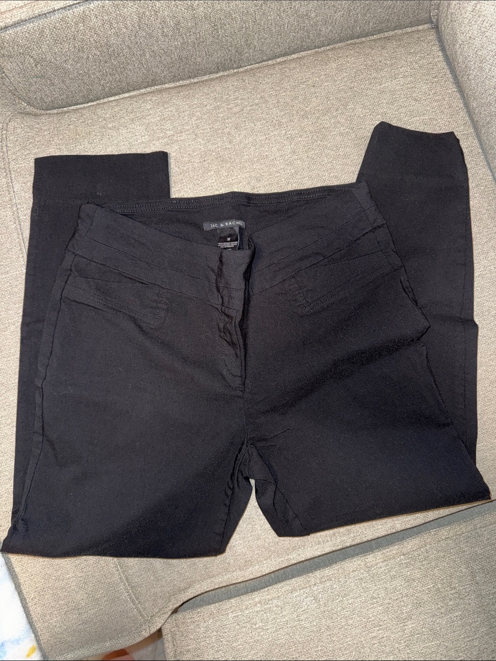 Black Slim Stretch Pants
